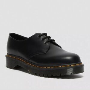 DR. MARTENS 1461 BEX SMOOTH LEATHER OXFORD SHOES BLACK